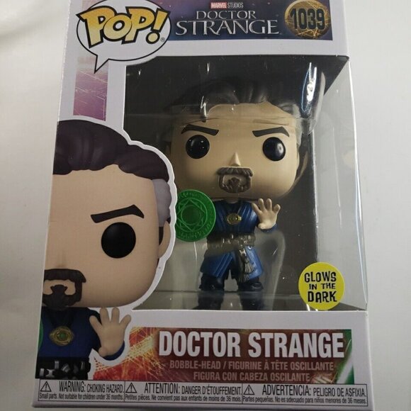 Funko Pop! Marvel Studios Doctor Strange Glows in the Dark #1039 Vinyl Figure - Picture 1 of 2